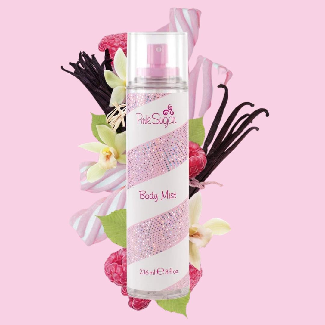 Aquolina Pink Sugar Body Mist For Her - 236 ml -  - www.xscent.shop