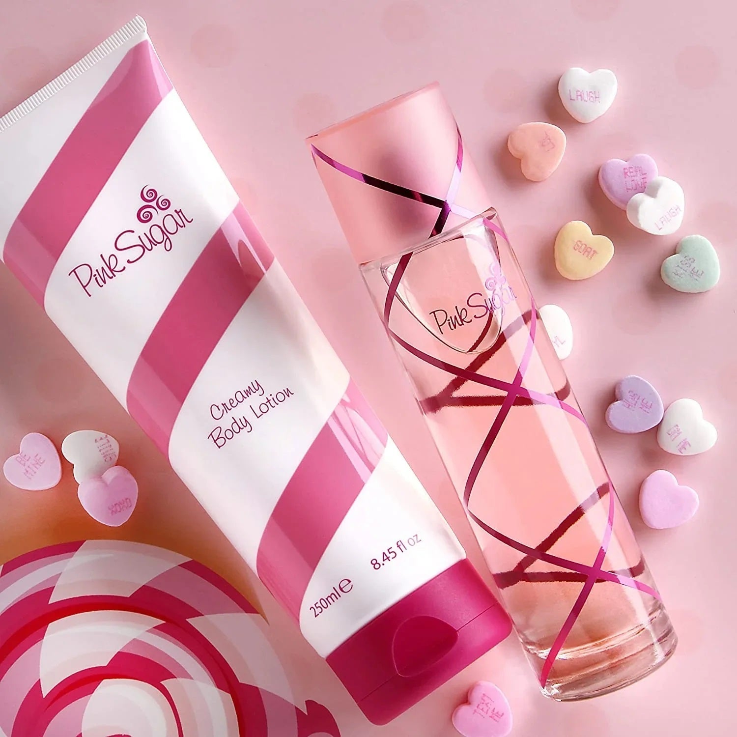 Aquolina Pink Sugar Glowing Pink Sweet Addiction Set For Her -  - www.xscent.shop