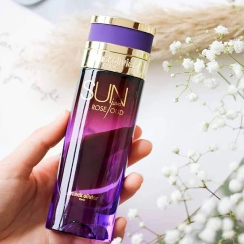 Franck Olivier Sun Java Rose Oud EDP For Her - 75 ml -  - www.xscent.shop