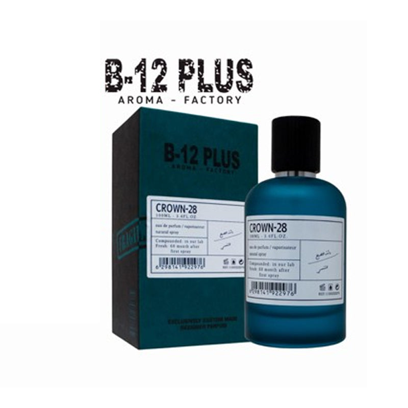 B-12 PLUS-28 CROWN EDP For Unisex - 100ml - 6298141922976 - www.xscent.shop
