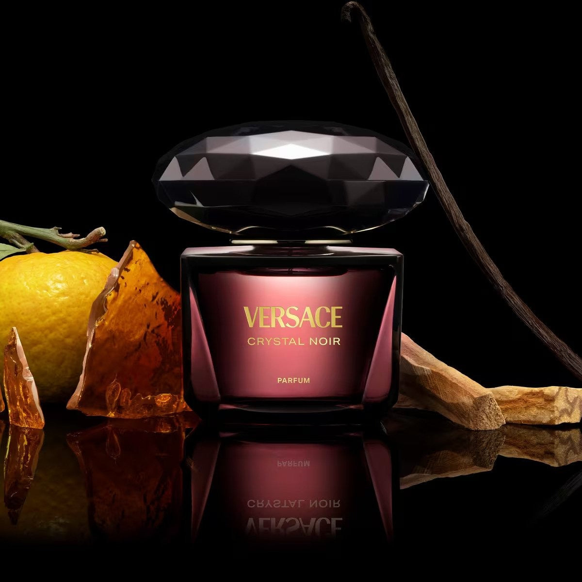 Versace Crystal Noir Pure Parfum For Her - 90 ml -  - www.xscent.shop