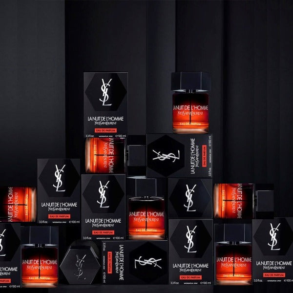 Yves Saint Laurent La Nuit de L'Homme EDP For Him – 100 ml - www.xscent.shop
