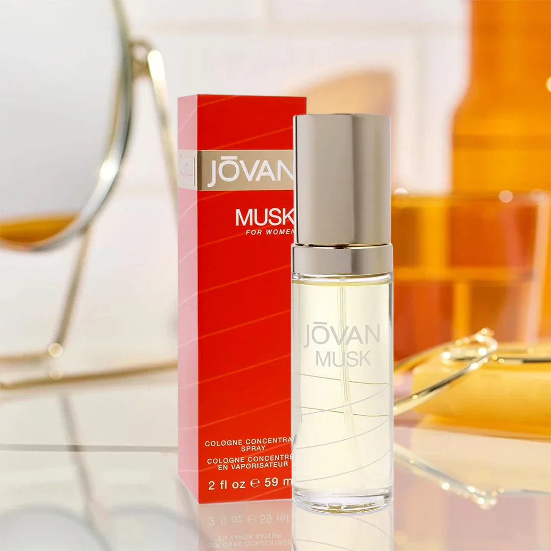 Jovan Musk Cologne Concentrate For Her - 59 ml -  - www.xscent.shop