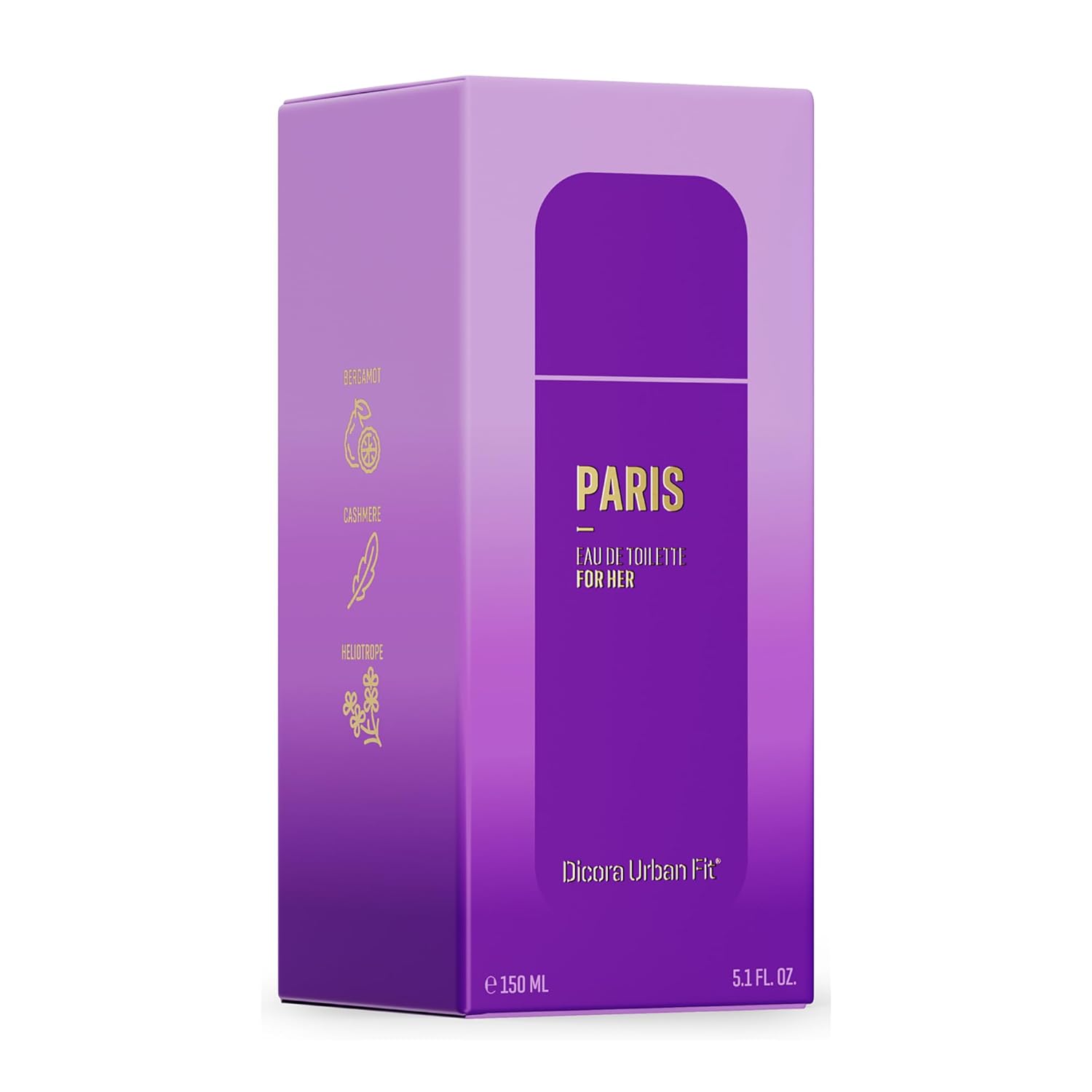 Dicora Urban Fit Paris EDT For Her - 150 ml -  - www.xscent.shop