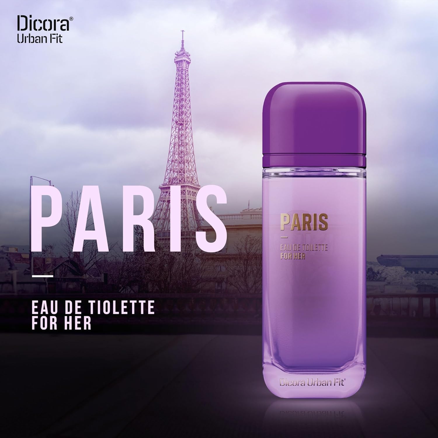 Dicora Urban Fit Paris EDT For Her - 150 ml -  - www.xscent.shop