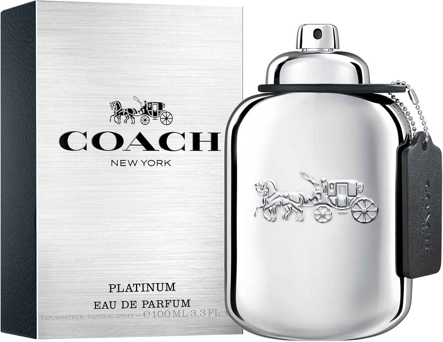 Coach New York Platinum EDP For Him - 100 ml -  - www.xscent.shop
