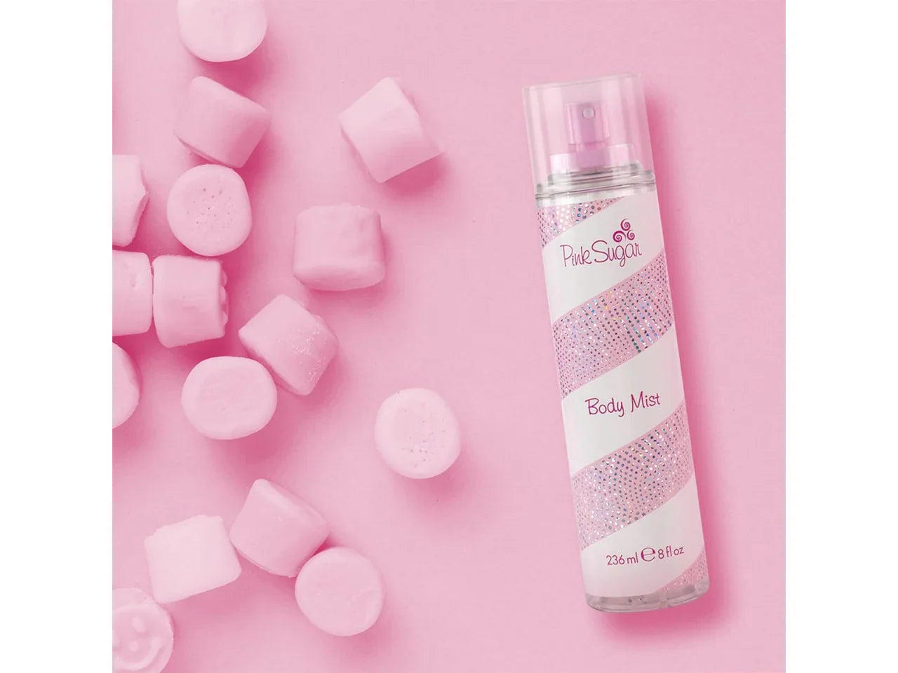 Aquolina Pink Sugar Body Mist For Her - 236 ml -  - www.xscent.shop