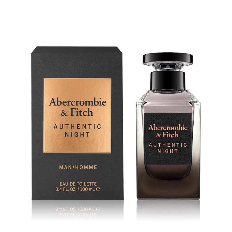 Abercrombie & Fitch Authentic Night EDT For Him - 100 ml -  - www.xscent.shop