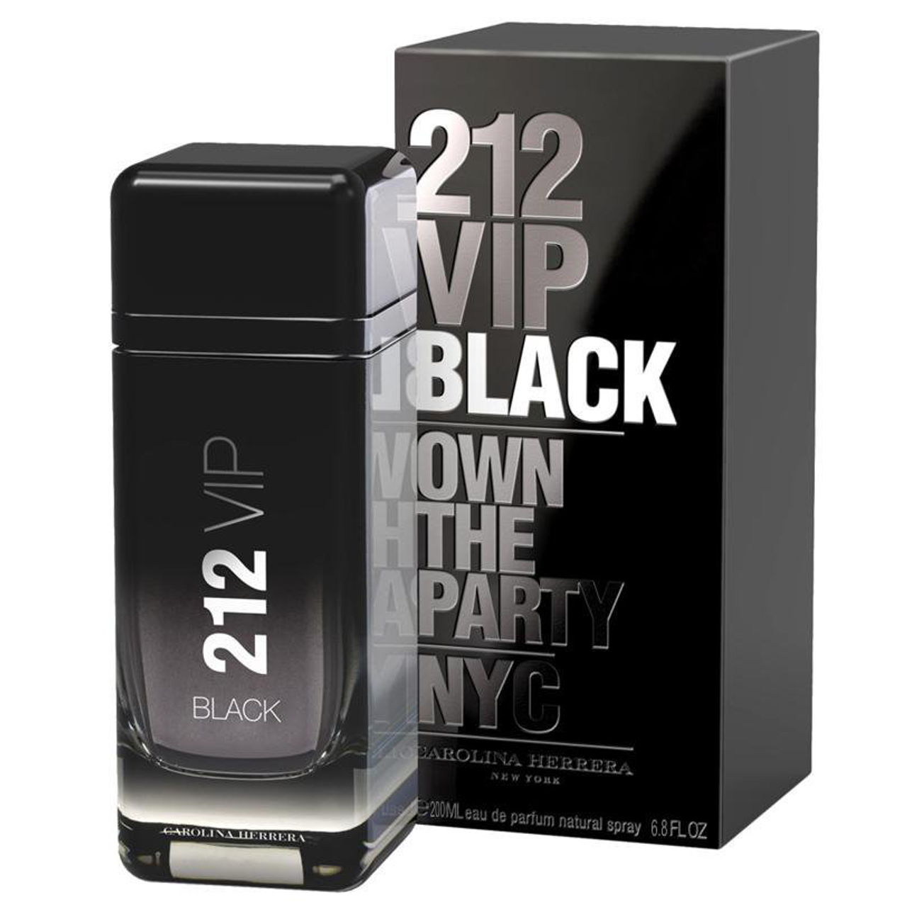Carolina Herrera 212 Vip Black Own The Party Nyc EDP For Him - 200 ml -  - www.xscent.shop