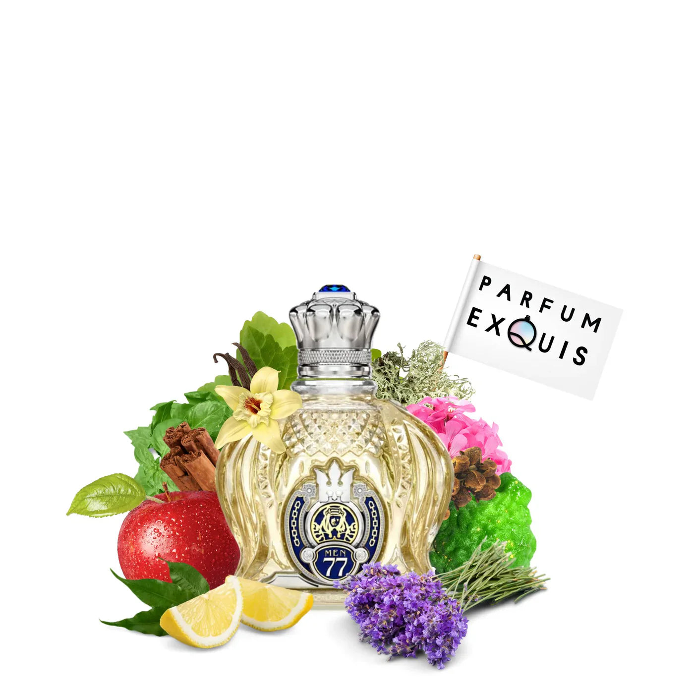 Shaik Opulent Sapphire No.77 EDP For Him - 100 ml -  - www.xscent.shop