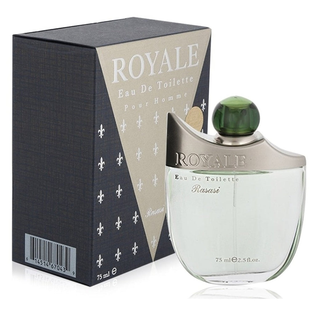 Rasasi Perfumes Royale For Men EDT 75ml Deodorant Spray -  - www.xscent.shop