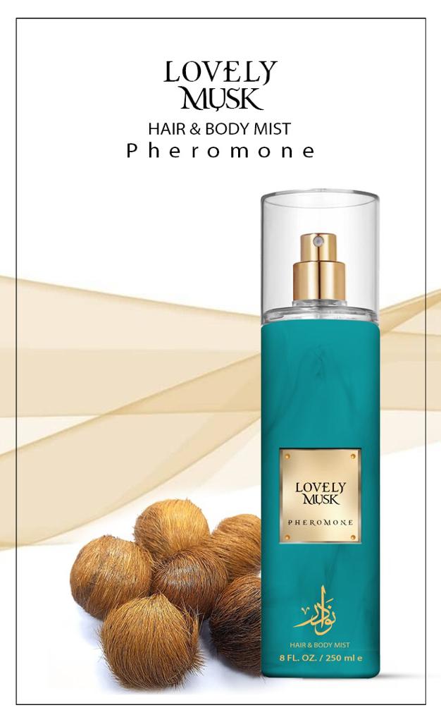 Nawadir Hair & Body Spray Pheromone Lovely Musk - 250 ml -  - www.xscent.shop