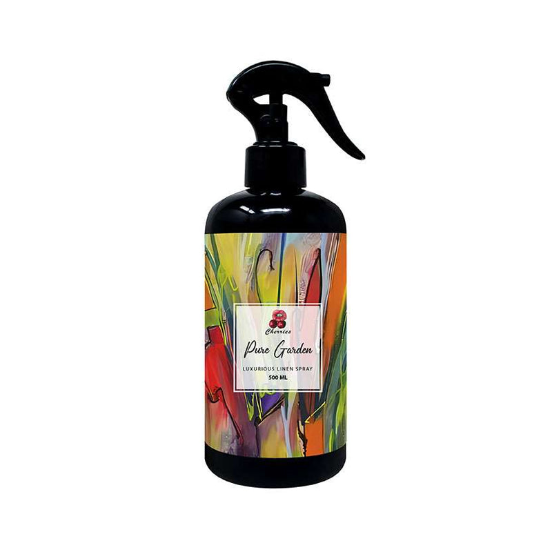 Cherries Luxurious Linen Spray Pure Garden - 500 ml - 5010320190201 - www.xscent.shop