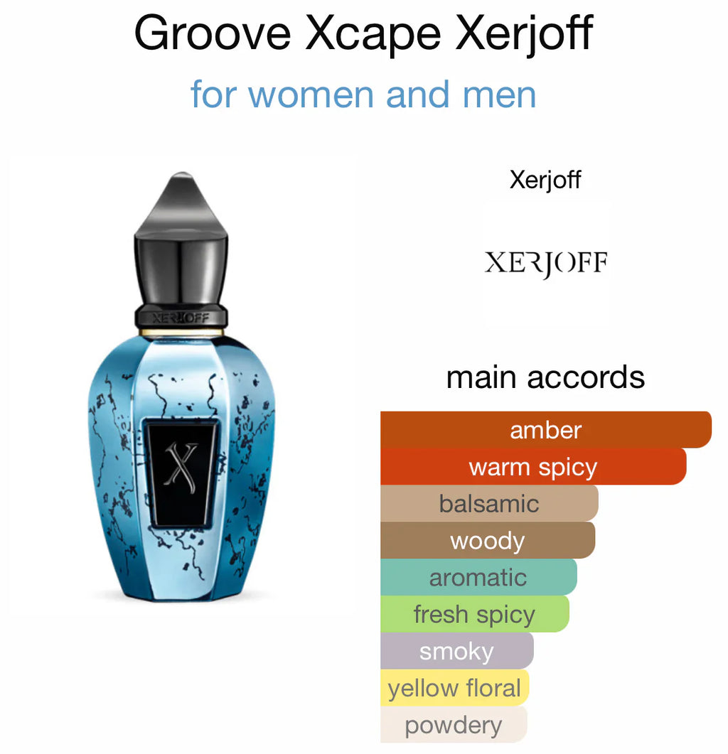 Xerjoff Groove Xcape Parfum for Unisex - 50 ml -  - www.xscent.shop