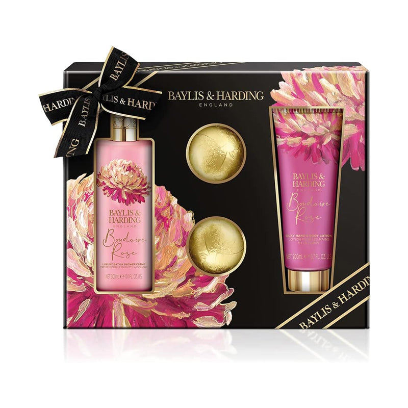 Baylis & Harding Boudoire Rose 4 Pcs Gift Set - 17854106505 - www.xscent.shop