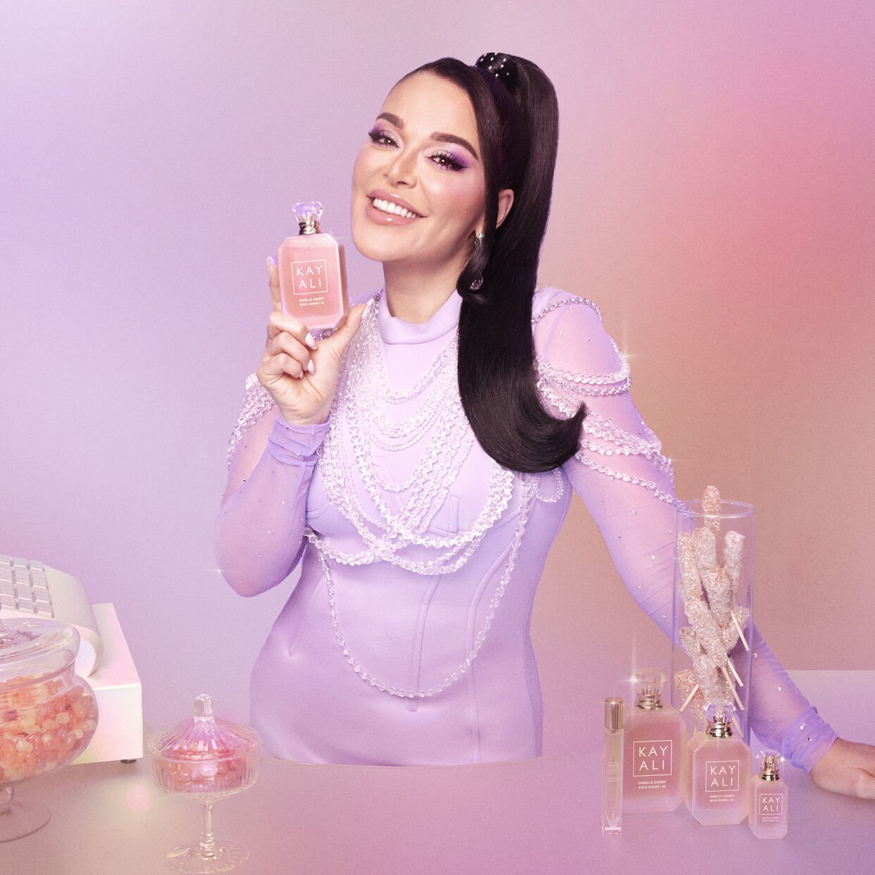 Kayali Vanilla Candy Rock Sugar | 42 EDP For Her - 50 ml -  - www.xscent.shop