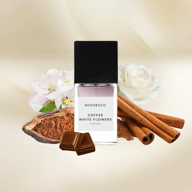 Bohoboco Coffee White Flowers EDP For Unisex - 50 ml -  - www.xscent.shop