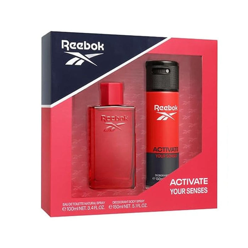 Reebok Inspire Activate Your Senses Gift Set EDT For Him - 8436611101911 - www.xscent.shop