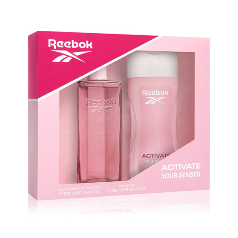 Reebok Inspire Activate Your Senses Gift Set EDT For Her - 8436611101904 - www.xscent.shop