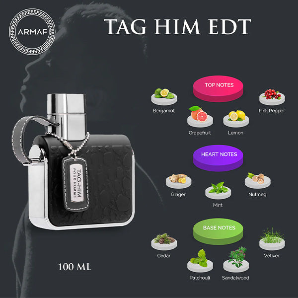 Armaf Tag Him Pour Homme Eau De Toilette - 100 ml -  - www.xscent.shop