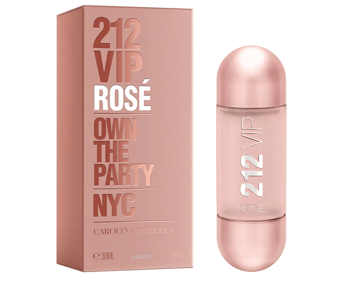 Carolina Herrera 212 Vip Rose Hair Mist - 30 ml -  - www.xscent.shop