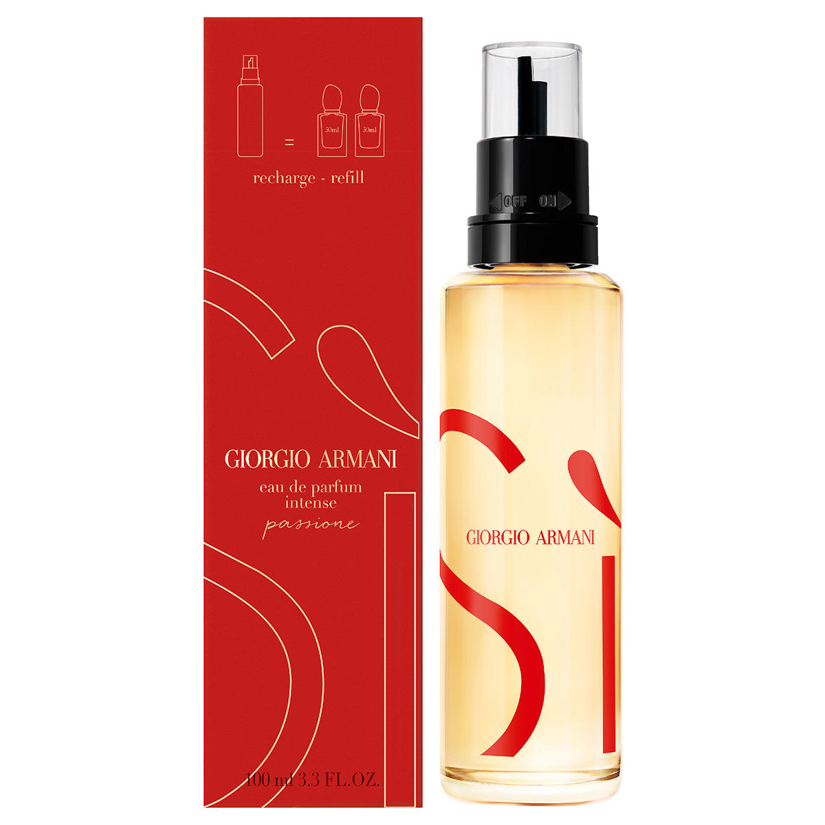 Giorgio Armani Sì Passione Intense EDP For Her Refill – 100 ml -  - www.xscent.shop
