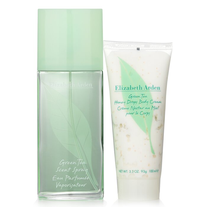 Elizabeth Arden - Green Tea EDP 100 ml For Women + Green Tea Honey Drops Body Cream - ELA-LA0134527 - www.xscent.shop