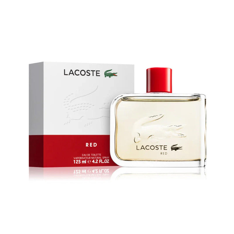 Lacoste Red EDT For Him - 125 ml -  - www.xscent.shop