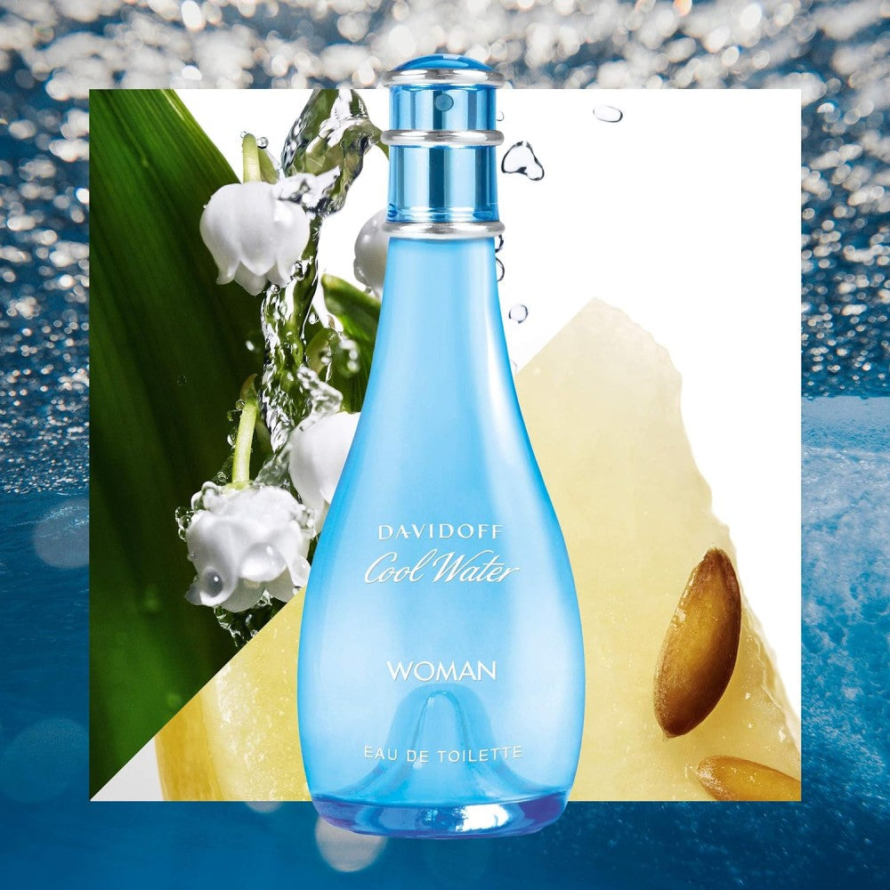 Davidoff Cool Water EDT For Her - 100 ml -  - www.xscent.shop