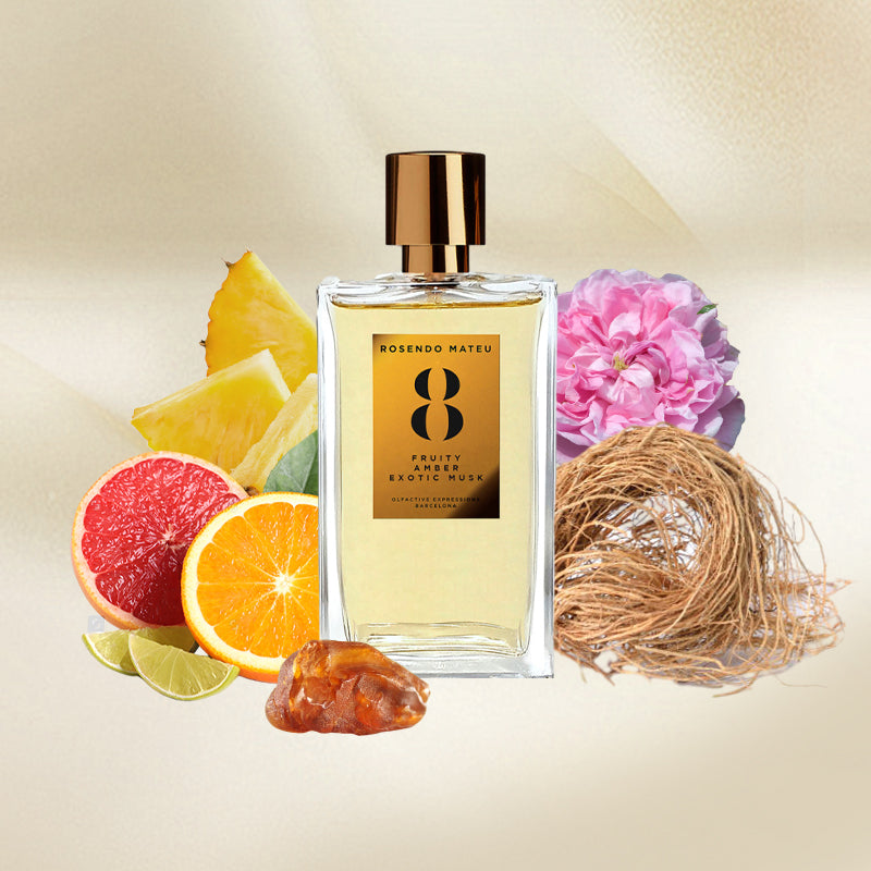 Rosendo Mateu No. 8 Fruity Amber Exotic Musk EDP For Unisex - 100 ml -  - www.xscent.shop