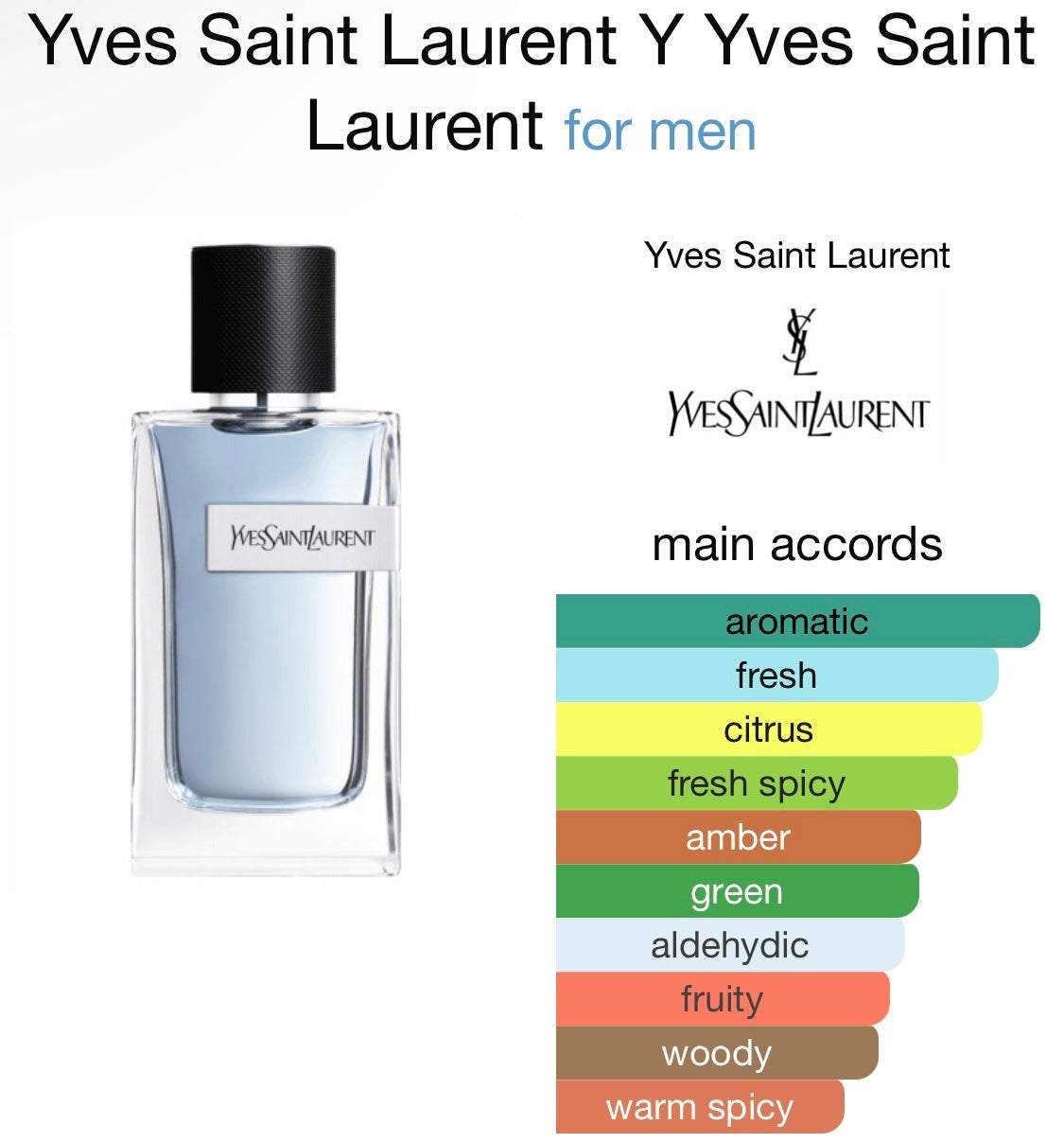 Yves Saint Laurent Y EDT For Him – 100 ml - www.xscent.shop