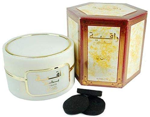 Rasasi Bakhoor Raqiya Incense - 18 Tablets - 108g -  - www.xscent.shop