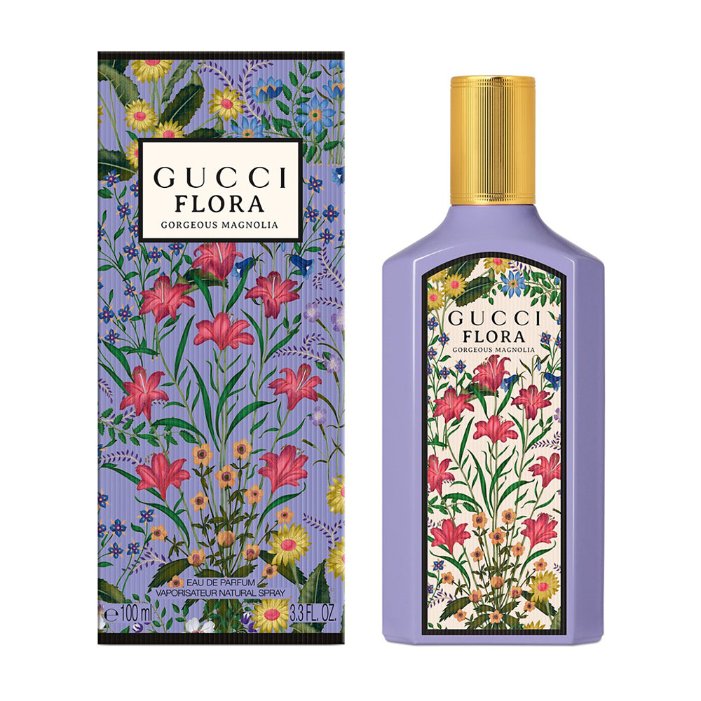 Gucci Flora Gorgeous Magnolia EDP For Her - 100 ml -  - www.xscent.shop