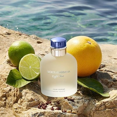 Dolce & Gabbana Light Blue Natural Spray EDT For Him - 125ml - www.xscent.shop