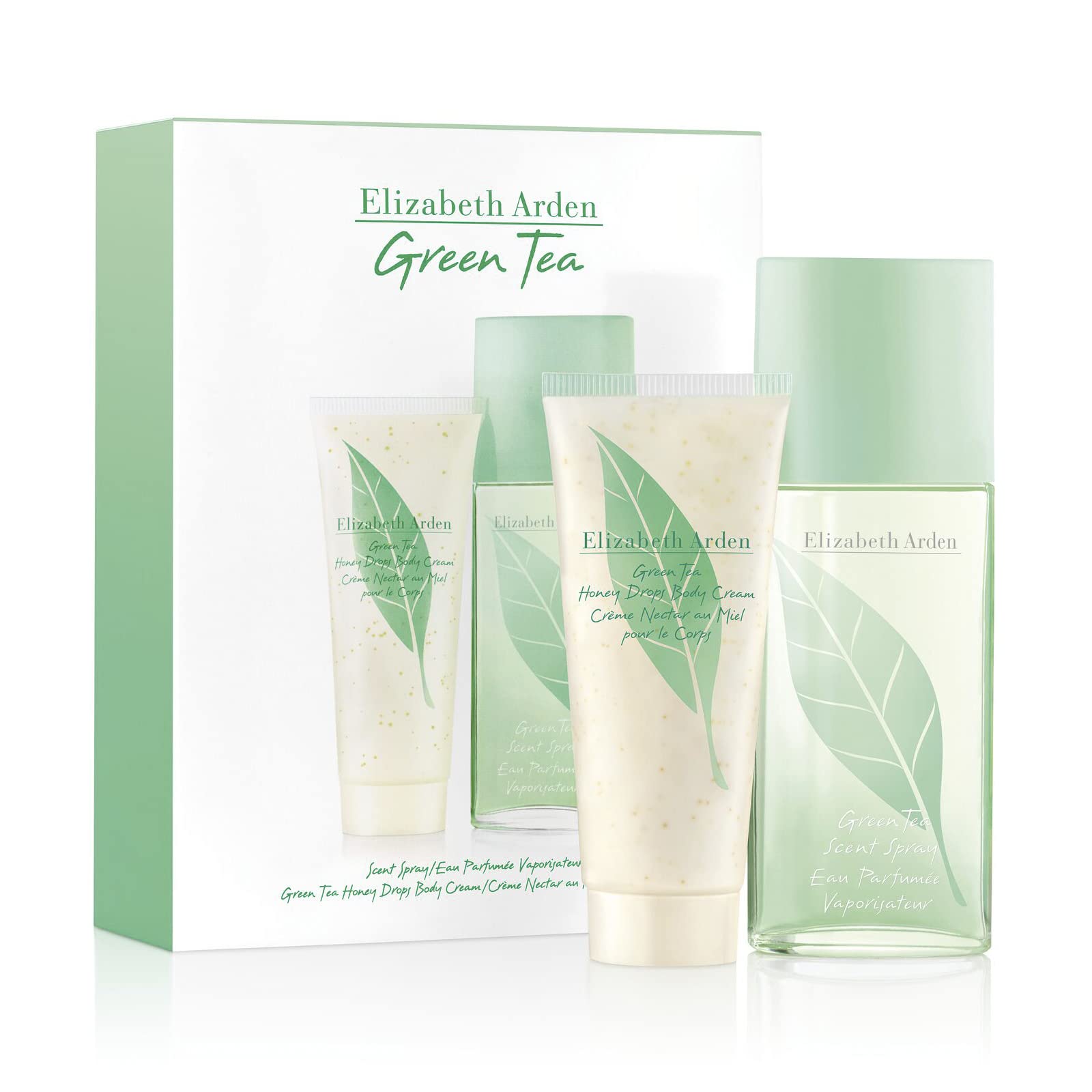 Elizabeth Arden - Green Tea EDP 100 ml For Women + Green Tea Honey Drops Body Cream -  - www.xscent.shop