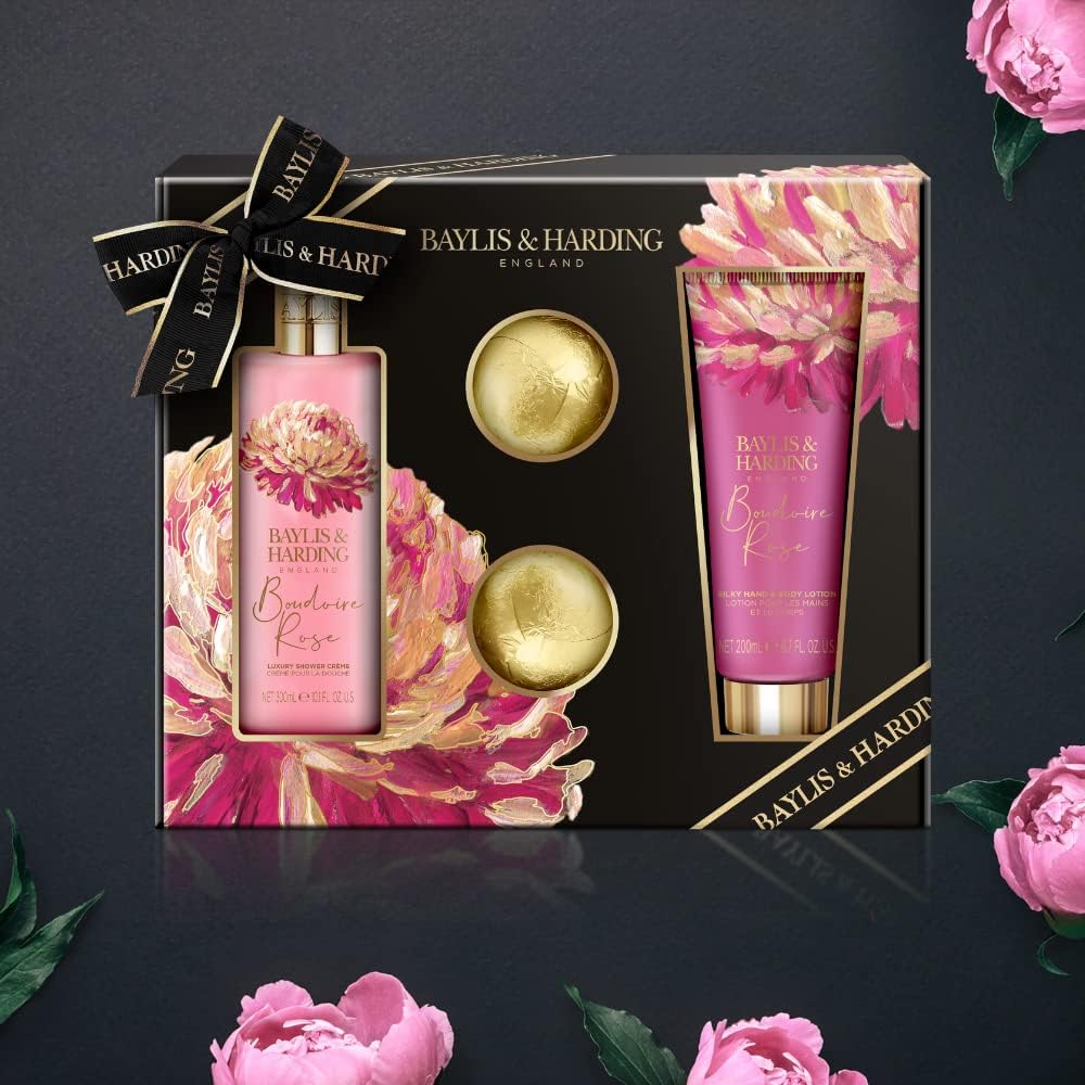 Baylis & Harding Boudoire Rose 4 Pcs Gift Set -  - www.xscent.shop