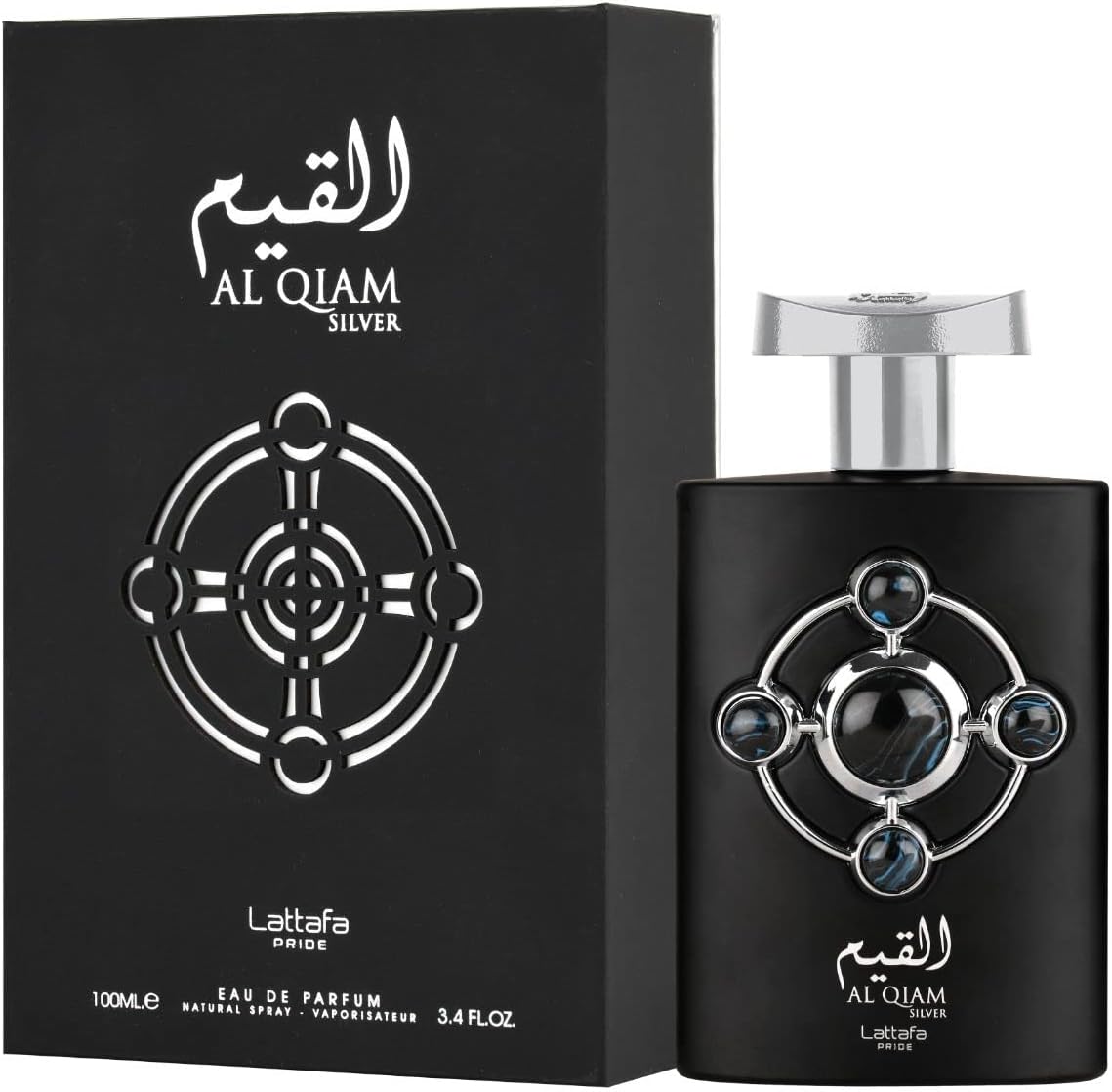Lattafa Pride Al Qiam Silver EDP For Unisex - 100 ml -  - www.xscent.shop