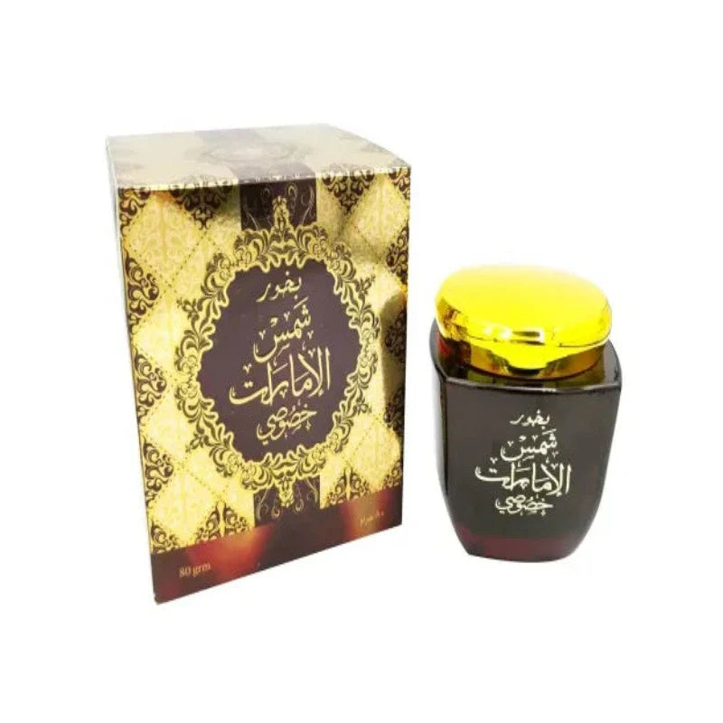 Ard Al Zaafaran Shams Al Emarat Khususi Bakhoor Arabian Incense 80g -  - www.xscent.shop