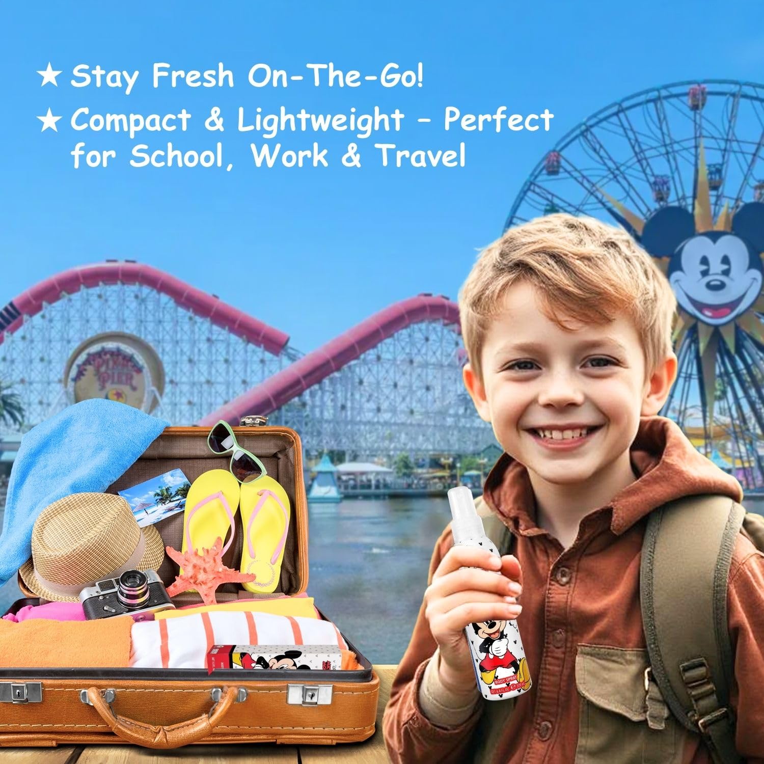 Disney Mickey Body Spray For Him - 200 ml -  - www.xscent.shop