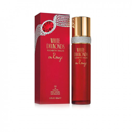 Elizabeth Taylor White Diamonds En Rouge EDT For Her – 100 ml -  - www.xscent.shop