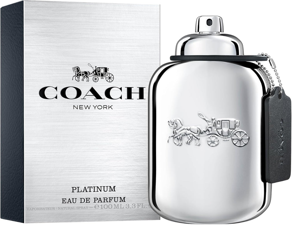 Coach New York Platinum EDP For Him - 100 ml -  - www.xscent.shop