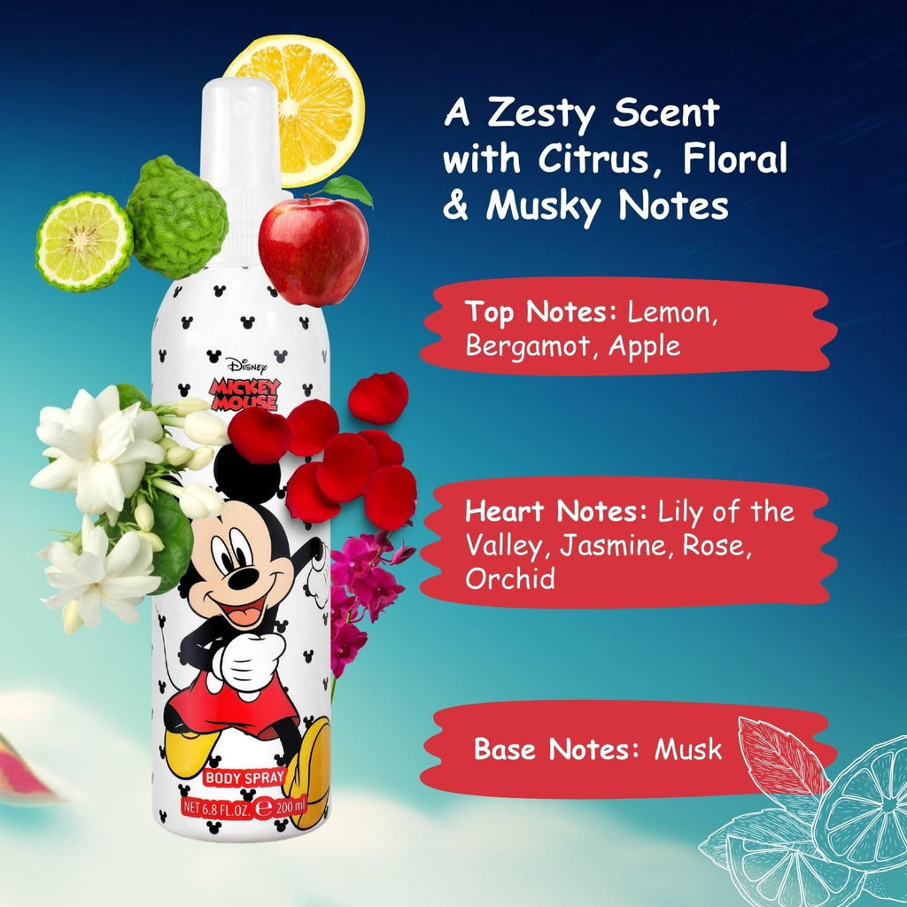Disney Mickey Body Spray For Him - 200 ml -  - www.xscent.shop
