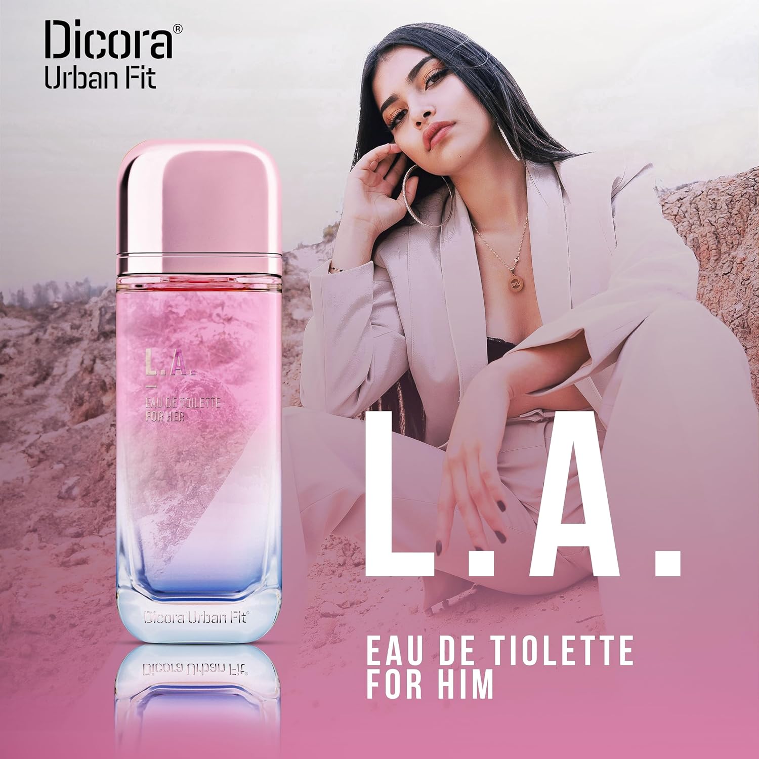 Dicora Urban Fit L.A. EDT For Her - 150 ml -  - www.xscent.shop