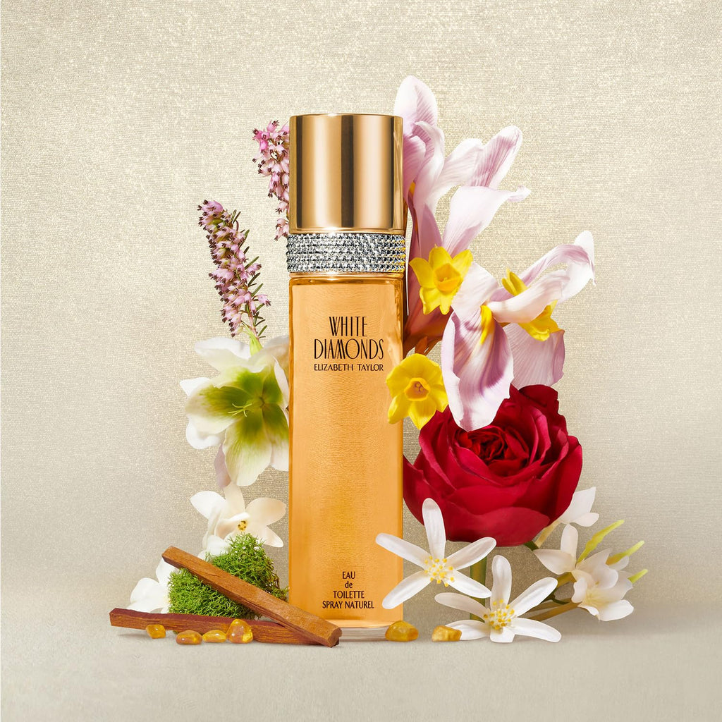Elizabeth Taylor White Diamond EDT For Her - 100 ml -  - www.xscent.shop