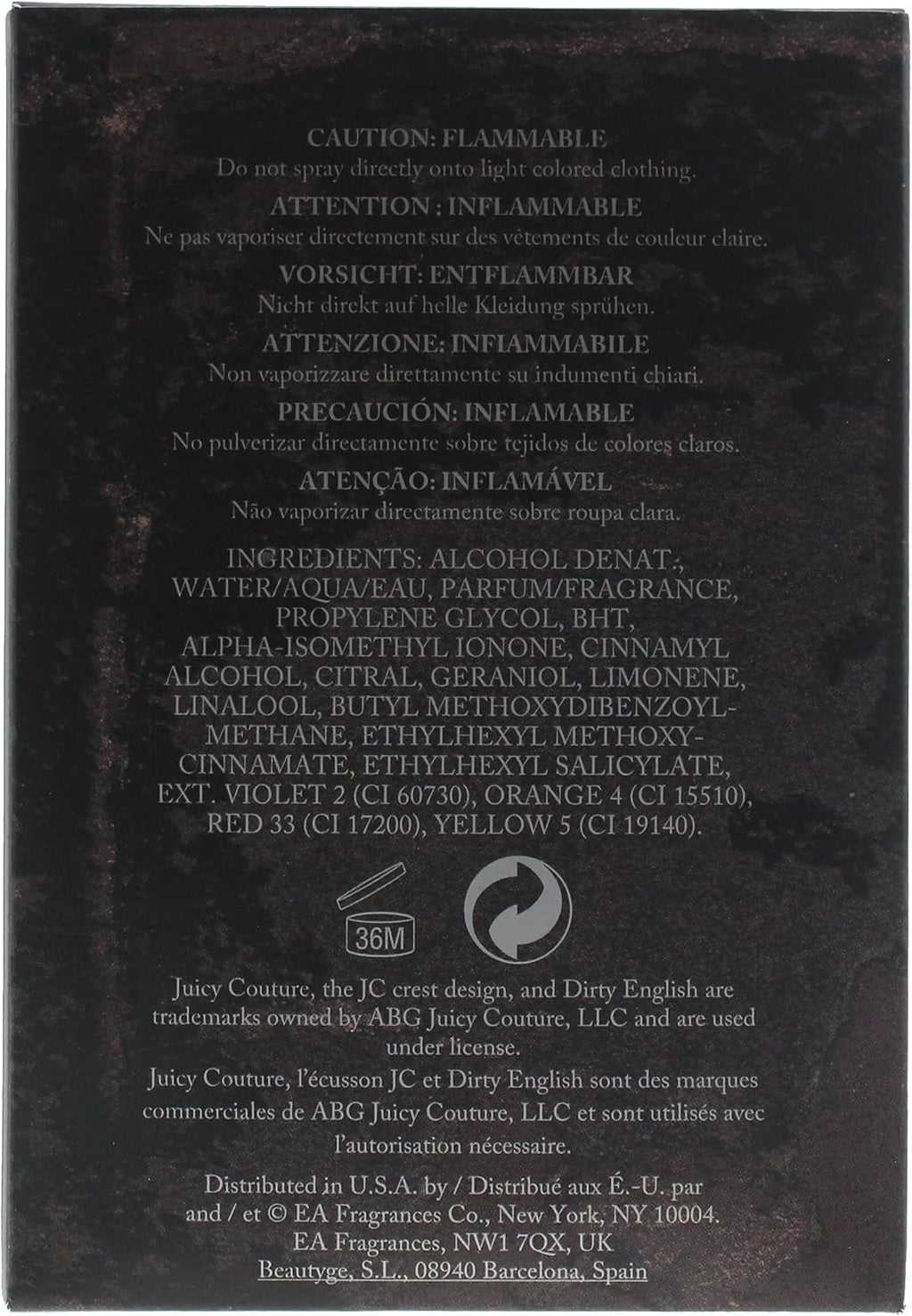 Juicy Couture Dirty English EDT For Him - 100 ml -  - www.xscent.shop