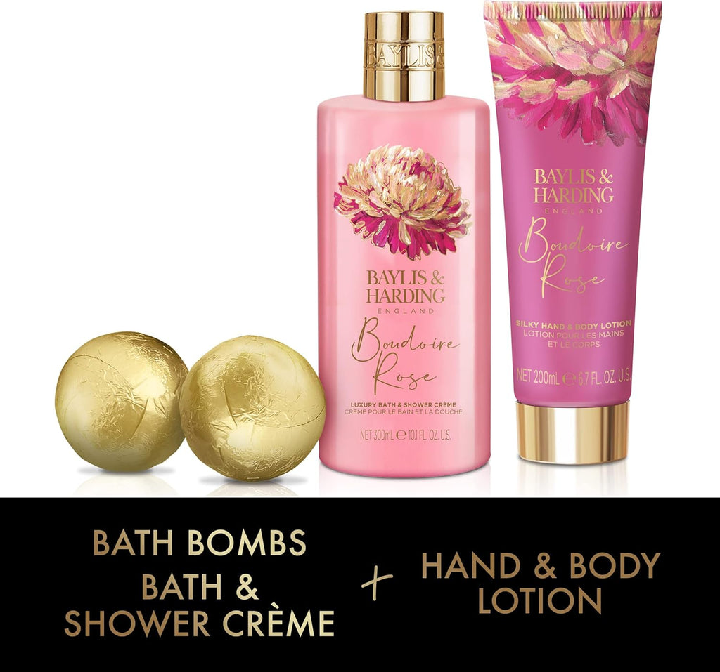 Baylis & Harding Boudoire Rose 4 Pcs Gift Set -  - www.xscent.shop