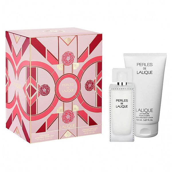 Lalique Perles De Lalique COF. (EDP 100ml+Body Lotion 150ml) -  - www.xscent.shop