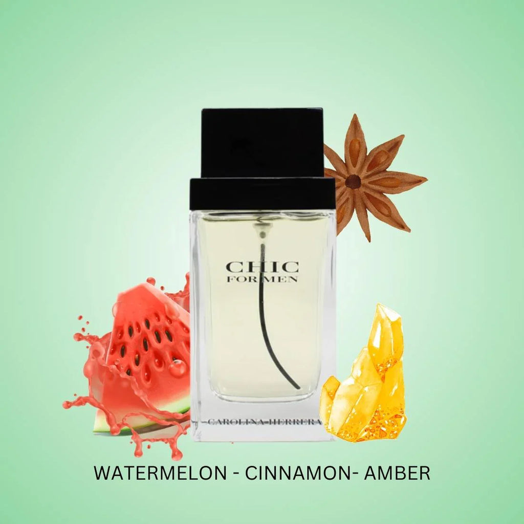 Carolina Herrera Chic EDT For Him - 100 ml -  - www.xscent.shop