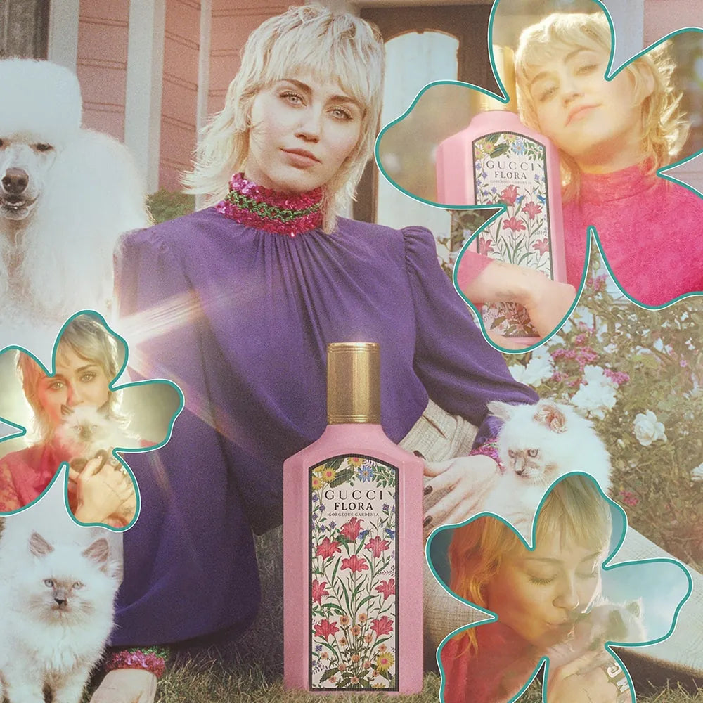 Gucci Flora Gorgeous Gardenia EDP For Her - 100 ml -  - www.xscent.shop