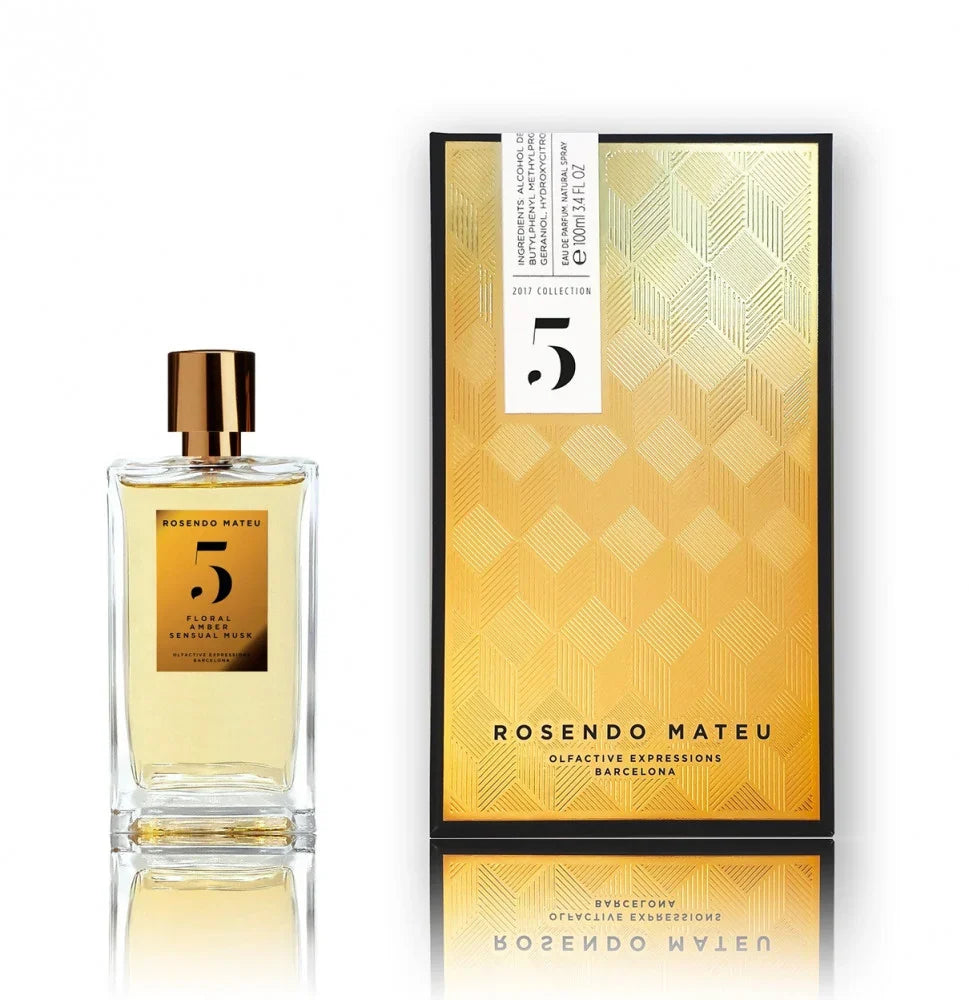 Rosendo Mateu No. 5 Floral Amber Sensual Musk EDP Unisex - 100ml -  - www.xscent.shop
